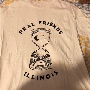 Real Friends band t shirt